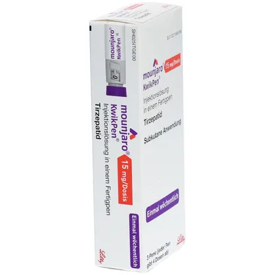MOUNJARO 15 mg/Dosis KwikPen Inj.-Lsg.Fertigpen - Image 2
